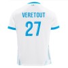 Oficiální Fotbalový Dres Olympique de Marseille Veretout 27 Domácí 2024-25 pro Muži